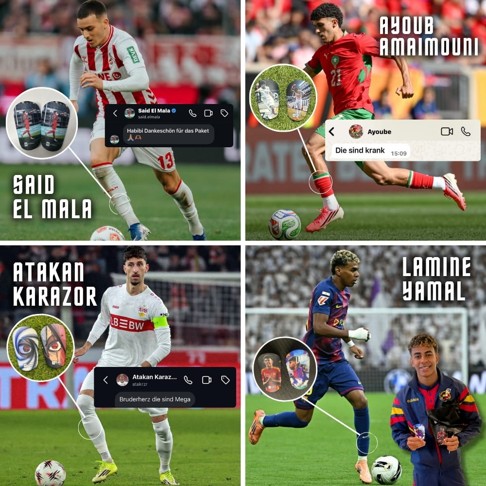 Personalized Mini Shinpads