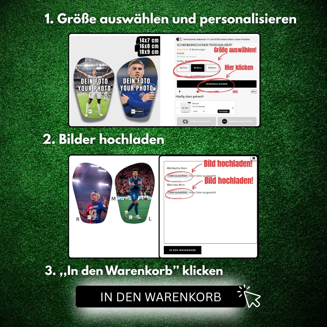 Spar-Set Schienbeinschoner