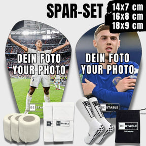 Personalisierte BeStable Schienbeinschoner mit individuellem Design