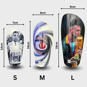 Personalisierte BeStable Schienbeinschoner mit individuellem Design